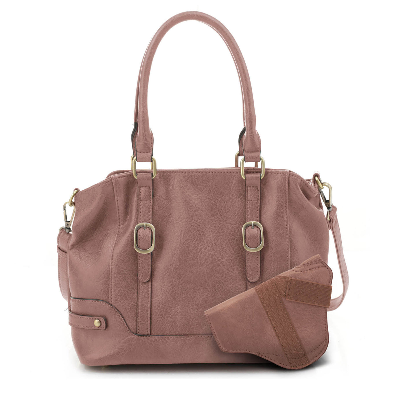 Elena Concealed Carry Lock and Key Satchel