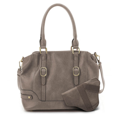 Elena Concealed Carry Lock and Key Satchel
