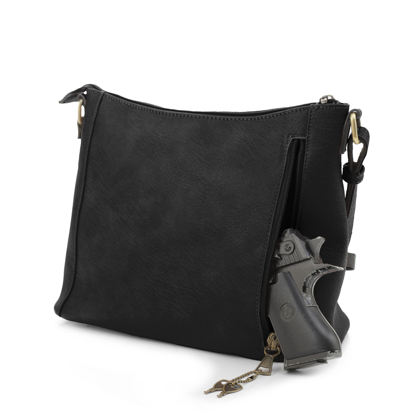 Esther Concealed Carry Lock and Key Crossbody