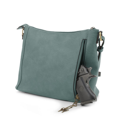 Esther Concealed Carry Lock and Key Crossbody