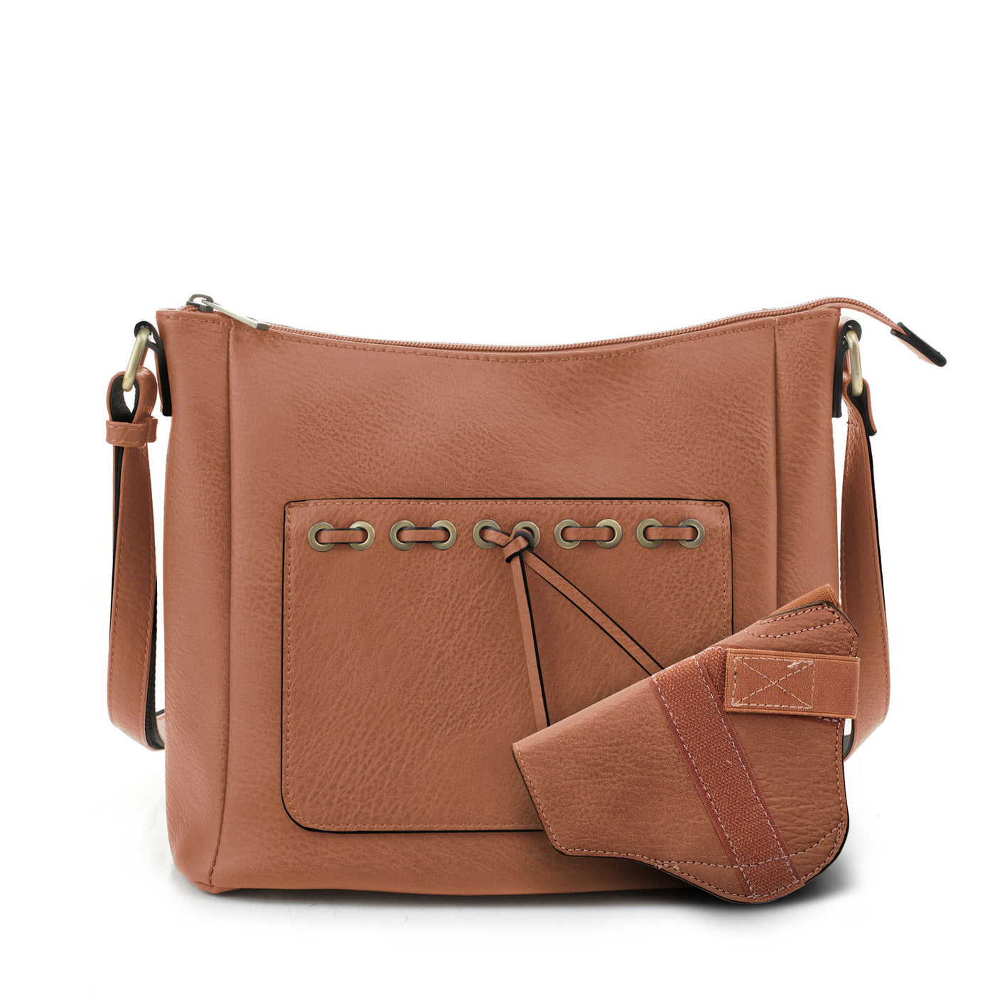 Esther Concealed Carry Lock and Key Crossbody