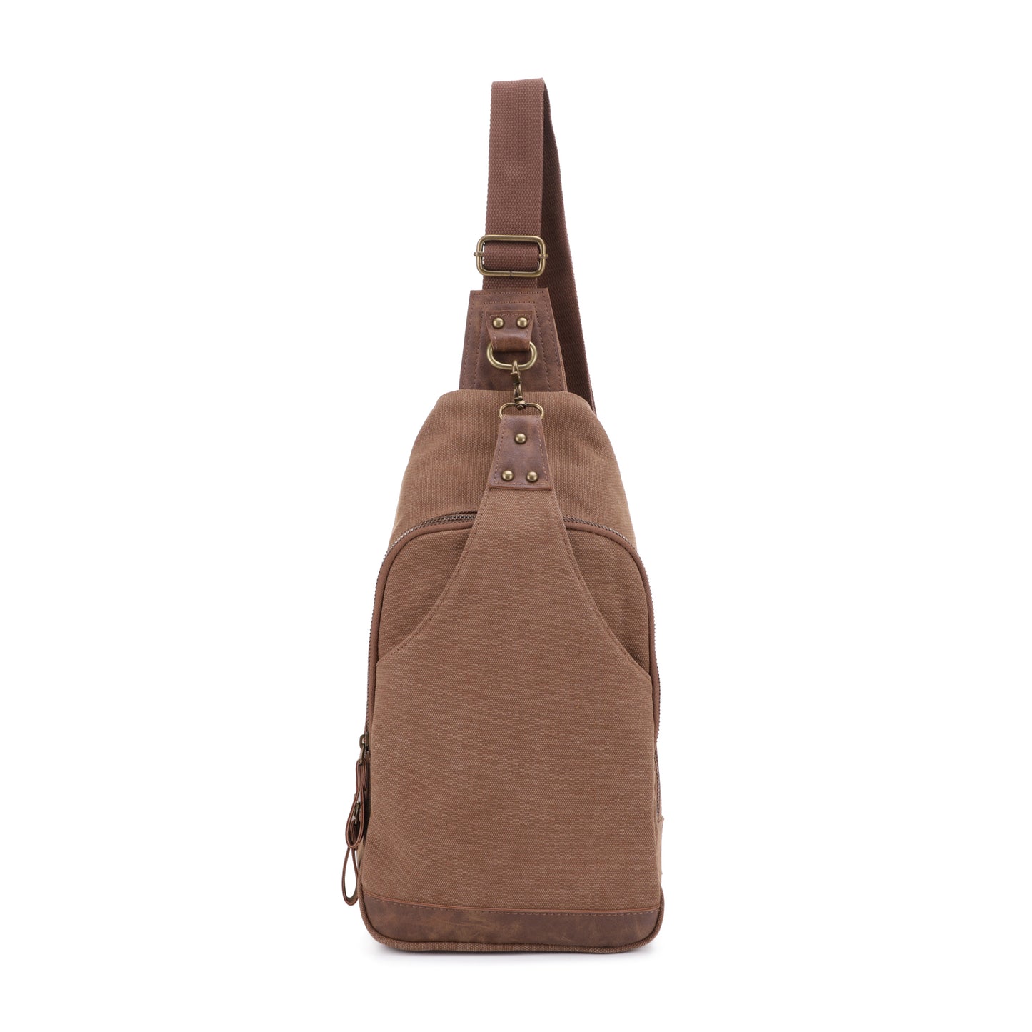 Glacier Unisex Canvas Sling Shoulder Concealed Backpack